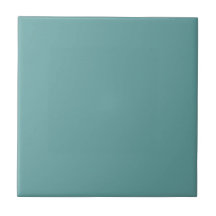 Turquoise blue-green bold tiles