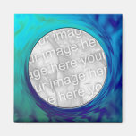 turquoise blue magnet