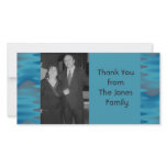 turquoise blue photo cards