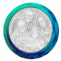 turquoise blue photoframe photo sculptures by DonnasPhotoFrames turquoise blue photoframe photo sculptures