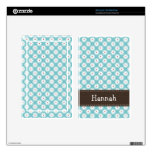 Turquoise Blue Red Daisy Kindle Fire Skin
