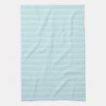 Turquoise Blue Stripes. Towels