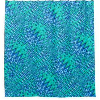 Shower Curtains black and blue shower curtains : Blue Abstract Shower Curtains | Zazzle