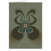 Turquoise Butterfly cards