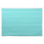 Turquoise Chevron Placemat
