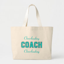 Turquoise Coach Canvas Bag
