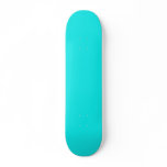 Turquoise Customizable Skate Deck