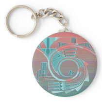 Turquoise Dawn Keychain