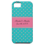 Turquoise diamonds wedding favors casemate cases