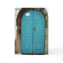 Turquoise Door Card