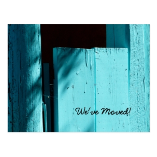Turquoise Door, New Address Announcement
