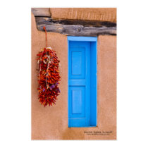 Turquoise Door posters