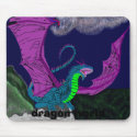 turquoise dragon5, dragon world mousepads by nightwolf77 turquoise dragon5, dragon world mousepads