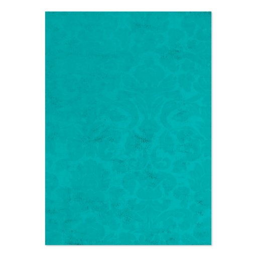 Turquoise Earring Cards Business Card Template (back side)