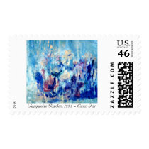 Turquoise Garden postage by EranFar Turquoise Garden postage