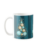 Turquoise & Gold Bubbles Christmas Tree