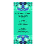 turquoise green blue rack cards