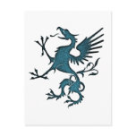 Turquoise Griffon (Eagle Lion) Postcards