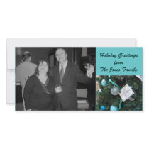 Turquoise Holidays photo cards by DonnaGrayson Turquoise Holidays photo cards