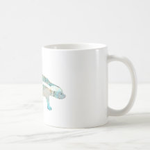Turquoise Honey Badger Mugs