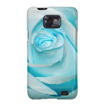Turquoise Ice Rose Samsung Galaxy S Cover
