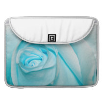 Turquoise Ice Rose Sleeves For MacBook Pro