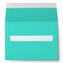Turquoise Keep Calm and Carry On Envelopes