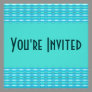 Turquoise Party Invitation