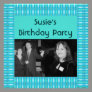 Turquoise Party Invitation