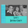 Turquoise Party Invitation