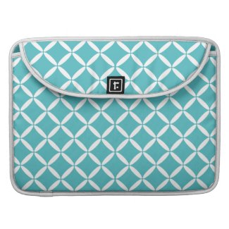 Turquoise Pattern  MacBook Sleeve