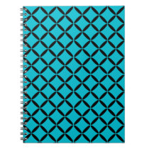 Turquoise Pattern Notebook