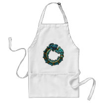 Turquoise Quetzalcoatl Aprons