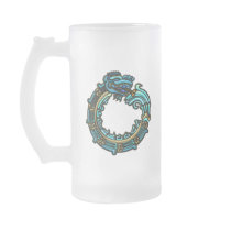 Turquoise Quetzalcoatl Coffee Mug