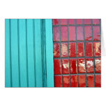Turquoise Red Card