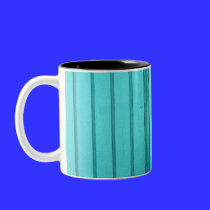 Turquoise Red mugs