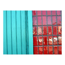 Turquoise Red posters