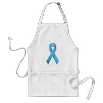 Turquoise Ribbon aprons