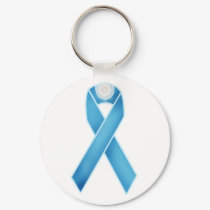 Turquoise Ribbon keychains