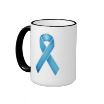 Turquoise Ribbon mugs
