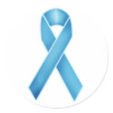 Turquoise Ribbon stickers
