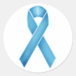 Turquoise Ribbon Stickers