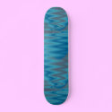 turquoise satin skateboards by DonnaGraysonAbstract turquoise satin skateboards