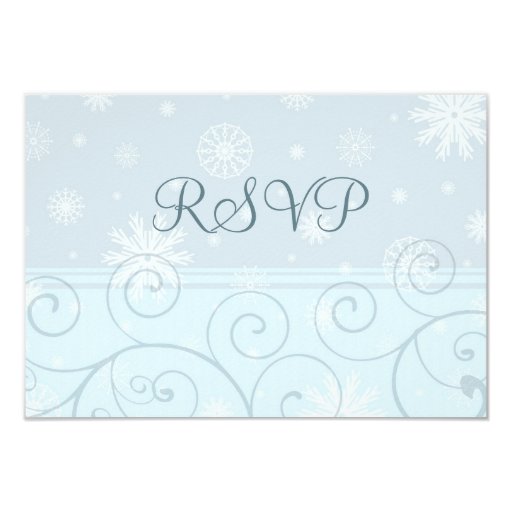 turquoise snowflakes christmas wedding rsvp cards 3 5 quot x 5 turquoise snowflakes christmas wedding rsvp cards 3 5 quot x 5