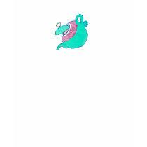 Turquoise Teapot t-shirts