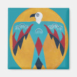 Turquoise Thunderbird Magnet
