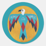 Turquoise Thunderbird Stickers