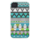 Turquoise Tribal 2 Pattern casemate cases