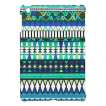 Turquoise Tribal Pattern Case For The iPad Mini
