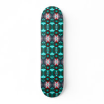 Turquoise Vision skateboards by DonnaGraysonAbstract Turquoise Vision skateboards